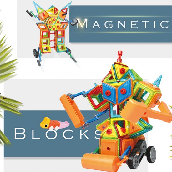 Educational kids games Magnetic building block