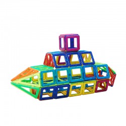 82PCS Intellective  Magnetic Building Blocks Toys