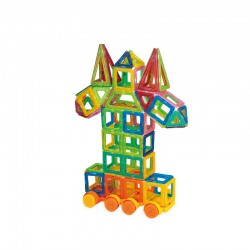 Magnetic building block puzzle toys for kids 158PCS with magnet