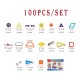 100PCS Magical Model Magnetic Building Blocks Toys